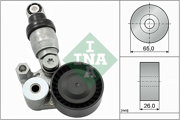 Spanner poly V-riem INA 533 0129 10