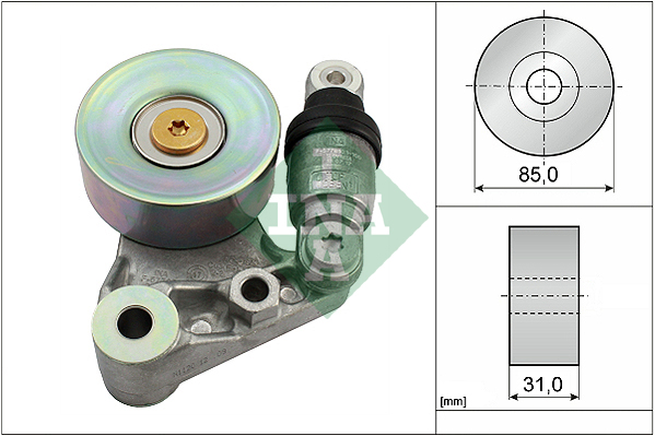 Spanner poly V-riem INA 534 0021 10