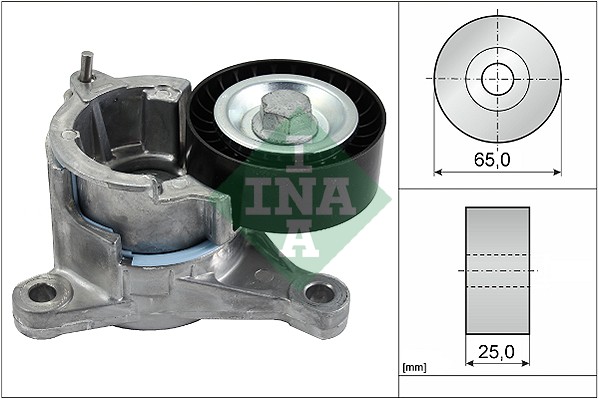 Spanner poly V-riem INA 534 0022 10