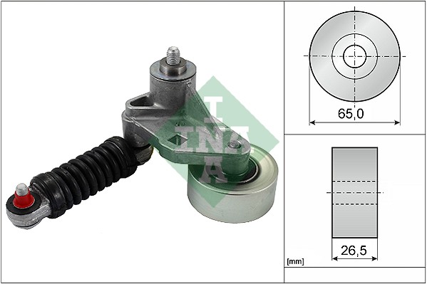 Spanner poly V-riem INA 534 0037 10