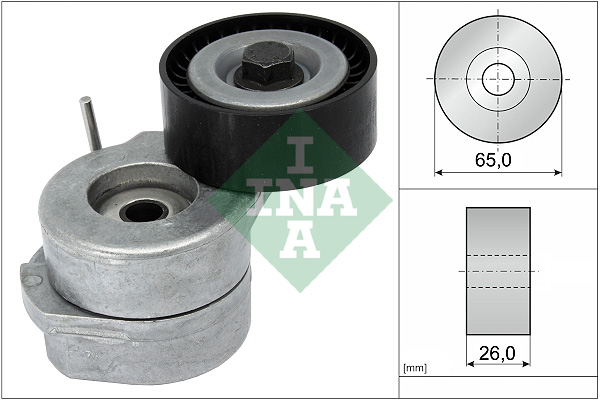 Spanner poly V-riem INA 534 0053 10