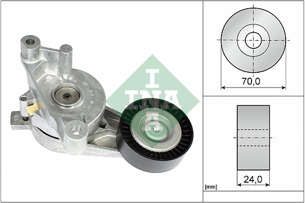 Spanner poly V-riem INA 534 0059 10