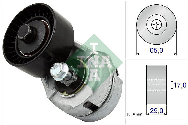 Spanner poly V-riem INA 534 0109 20