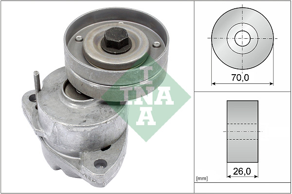 Spanner poly V-riem INA 534 0118 20