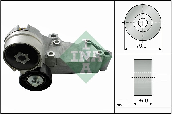 Spanner poly V-riem INA 534 0146 10