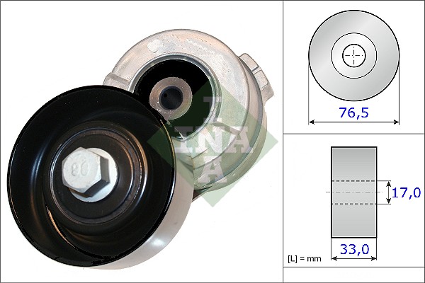 Spanner poly V-riem INA 534 0341 10