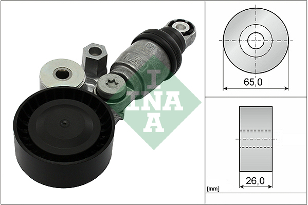 Spanner poly V-riem INA 534 0342 10