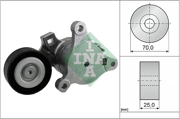 Spanner poly V-riem INA 534 0362 10