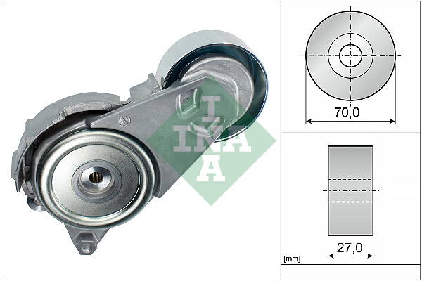 Spanner poly V-riem INA 534 0408 10