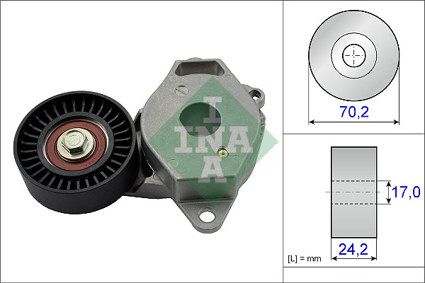 Spanner poly V-riem INA 534 0409 10