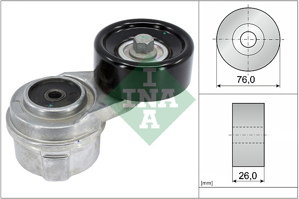 Spanner poly V-riem INA 534 0417 10