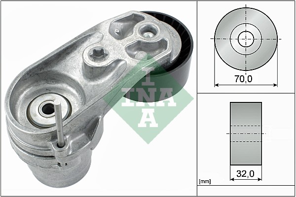 Spanner poly V-riem INA 534 0433 10