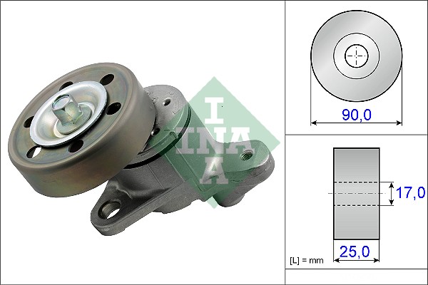 Spanner poly V-riem INA 534 0437 10