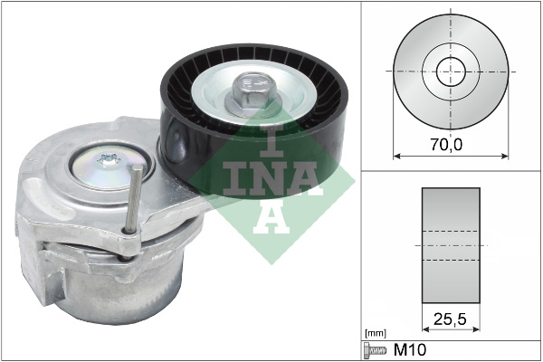 Spanner poly V-riem INA 534 0438 10