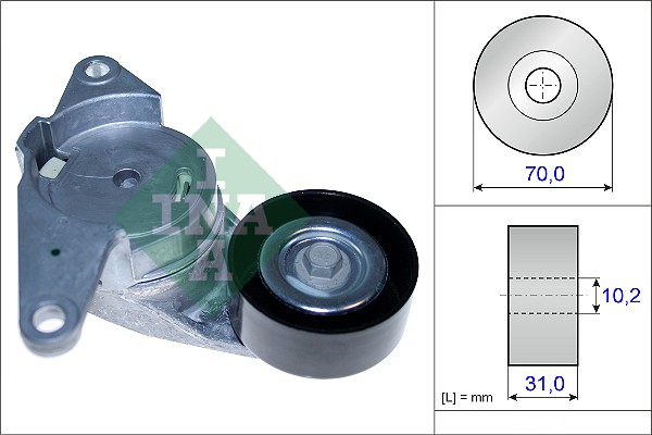 Spanner poly V-riem INA 534 0441 10