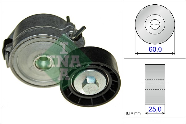 Spanner poly V-riem INA 534 0447 10