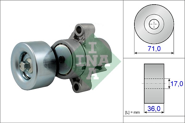 Spanner poly V-riem INA 534 0453 10