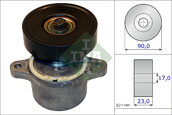 Spanner poly V-riem INA 534 0460 10