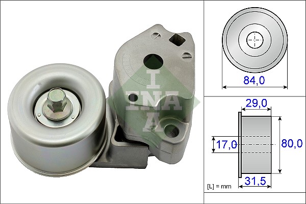 Spanner poly V-riem INA 534 0477 10