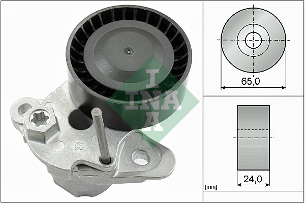 Spanner poly V-riem INA 534 0480 10