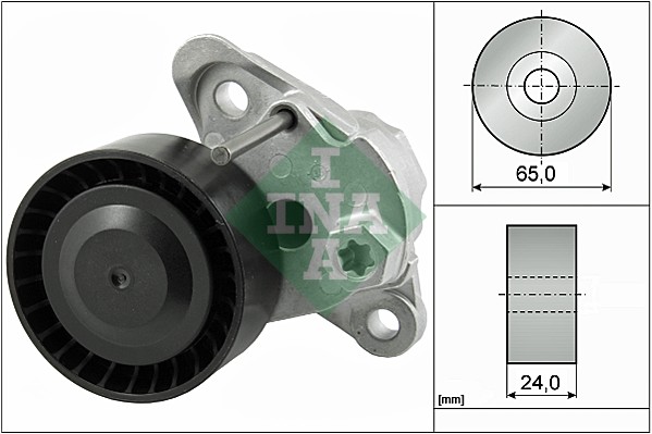 Spanner poly V-riem INA 534 0497 10