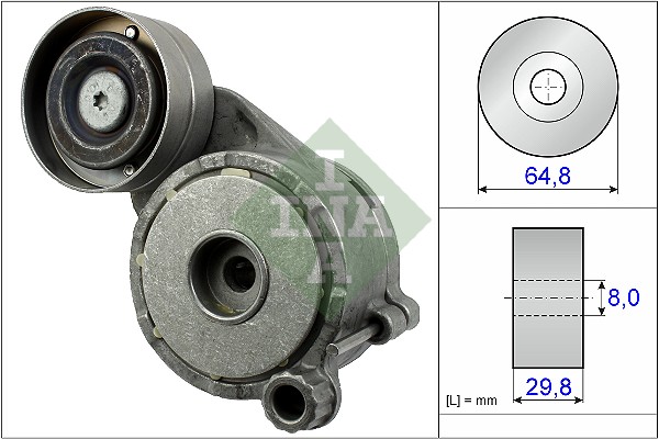 Spanner poly V-riem INA 534 0506 10