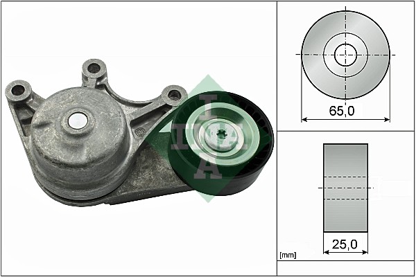 Spanner poly V-riem INA 534 0535 10