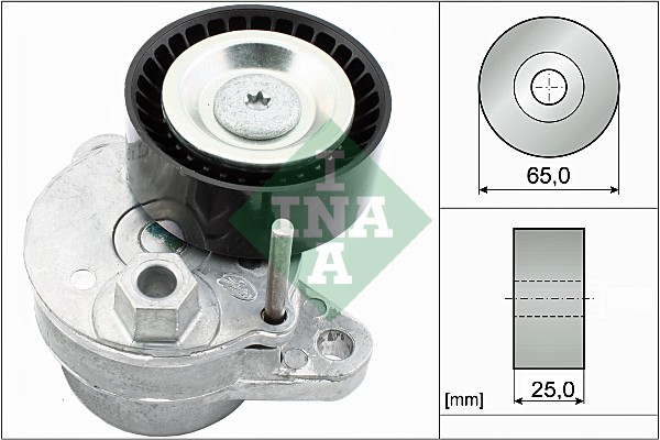 Spanner poly V-riem INA 534 0540 10