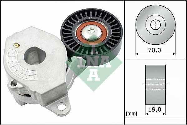 Spanner poly V-riem INA 534 0545 10