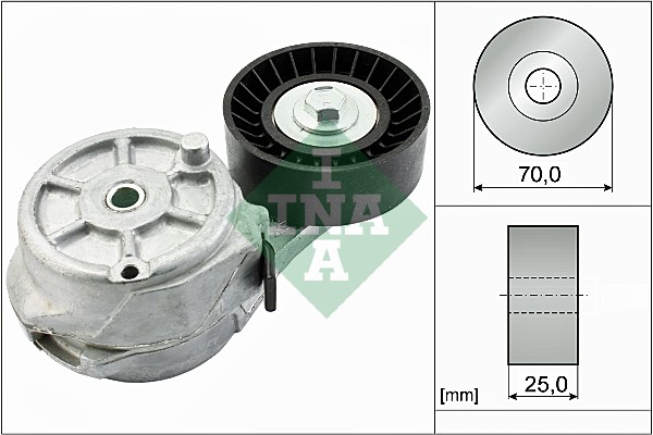 Spanner poly V-riem INA 534 0547 10