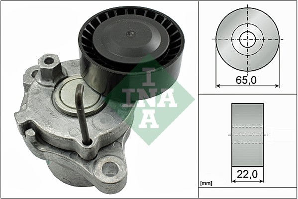 Spanner poly V-riem INA 534 0550 10