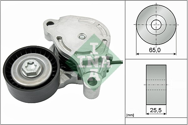 Spanner poly V-riem INA 534 0571 10