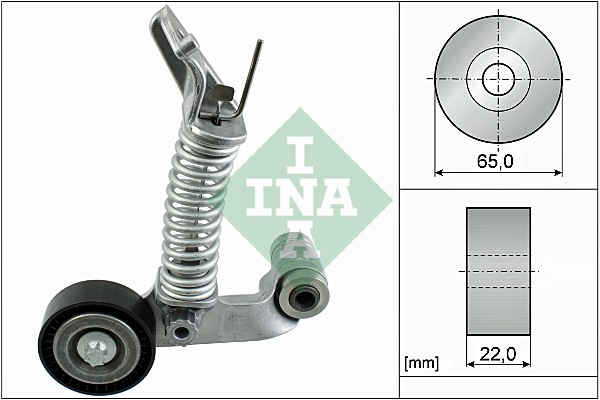 Spanner poly V-riem INA 534 0574 10