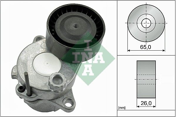 Spanner poly V-riem INA 534 0592 10