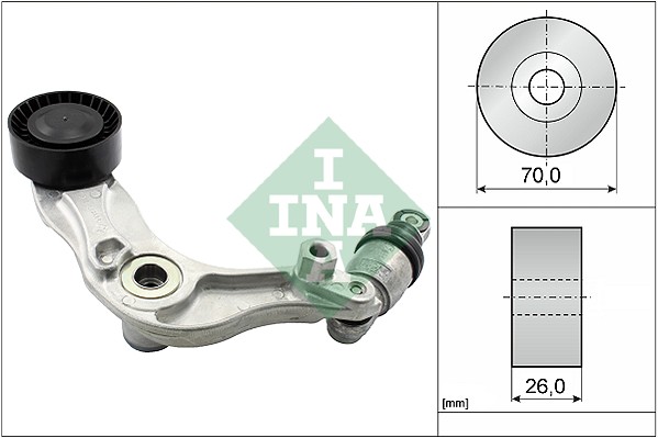 Spanner poly V-riem INA 534 0596 10