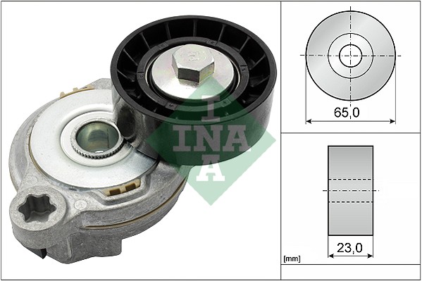 Spanner poly V-riem INA 534 0605 10