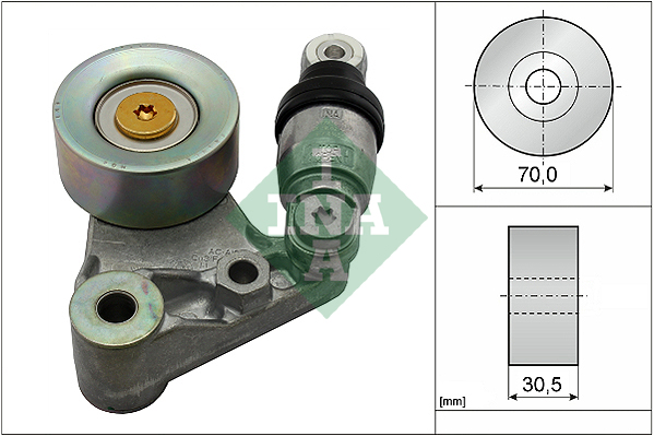 Spanner poly V-riem INA 534 0629 10