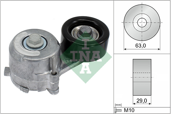 Spanner poly V-riem INA 534 0650 10