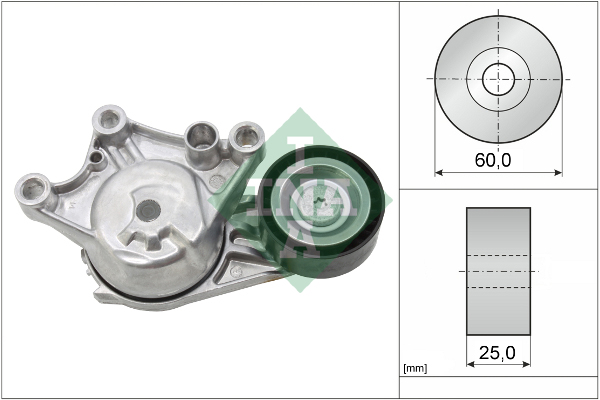 Spanner poly V-riem INA 534 0654 10