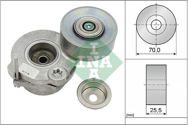 Spanner poly V-riem INA 534 0672 10