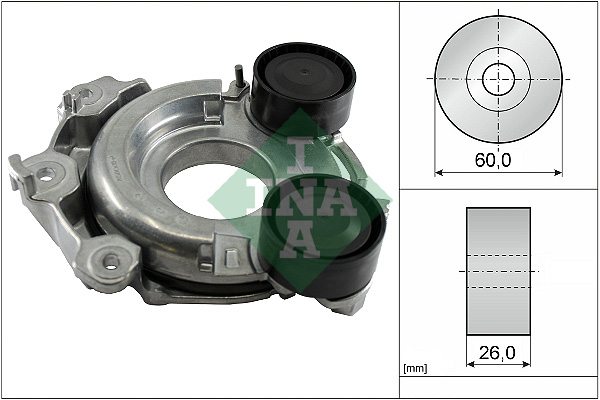 Spanner poly V-riem INA 534 0712 10