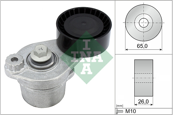 Spanner poly V-riem INA 534 0714 10