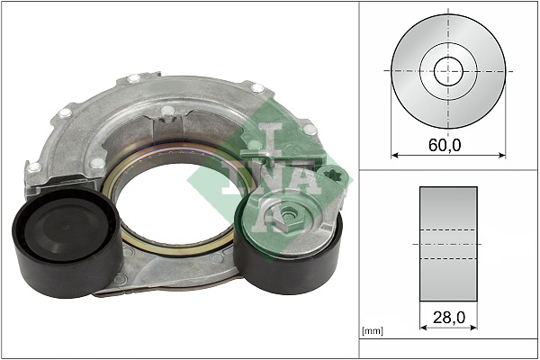 Spanner poly V-riem INA 534 0796 10