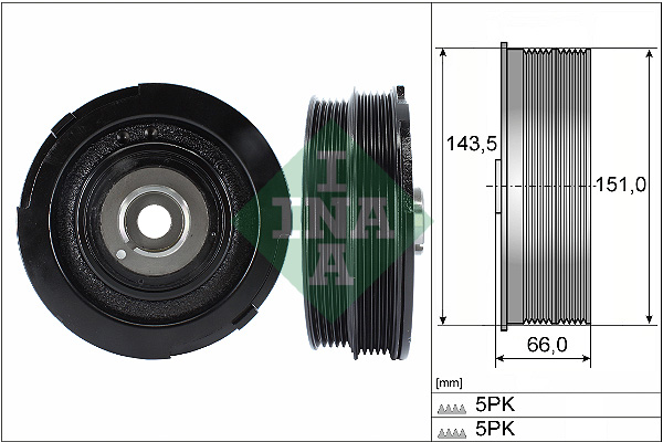 Krukaspoelie INA 544 0069 10