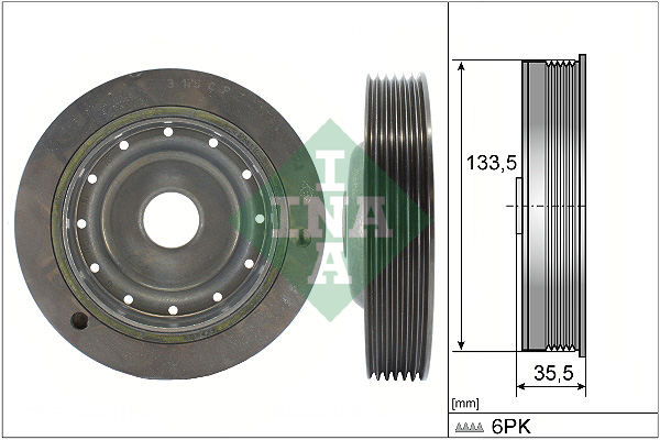 Krukaspoelie INA 544 0091 10