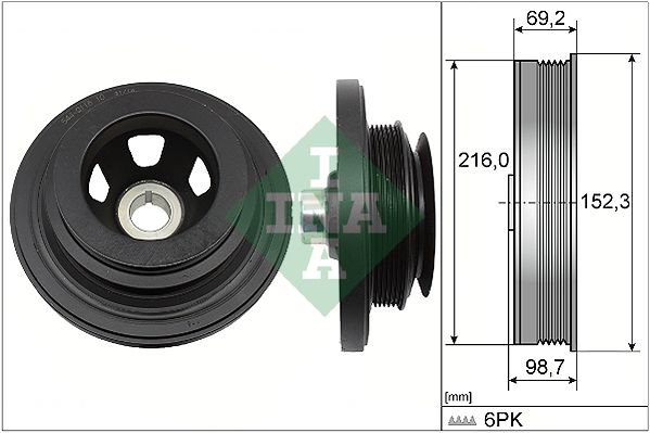 Krukaspoelie INA 544 0116 10