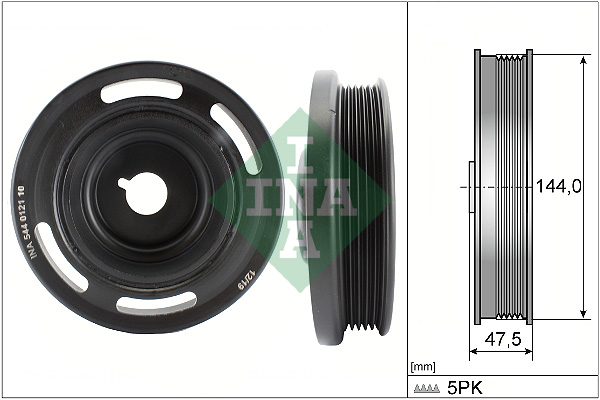 Krukaspoelie INA 544 0121 10