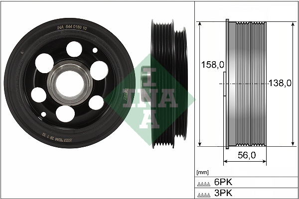 Krukaspoelie INA 544 0180 10