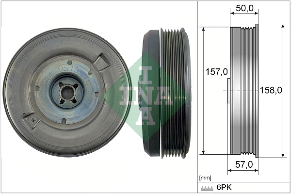 Krukaspoelie INA 544 0513 10