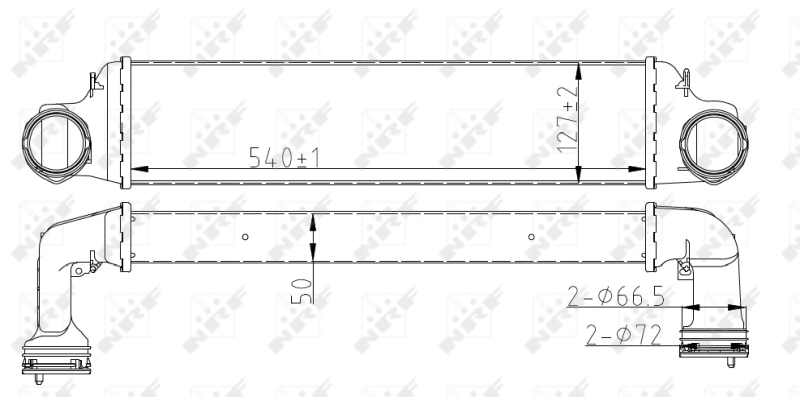 NRF Interkoeler 30165A